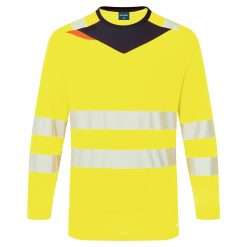 Portwest  -  DX4 Hi-Vis T-Shirt L/S