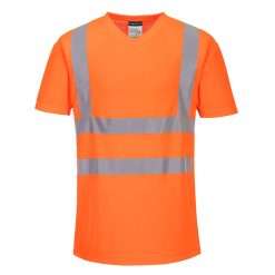 Portwest  -  Hi-Vis Cotton Comfort Mesh Insert T-Shirt S/S