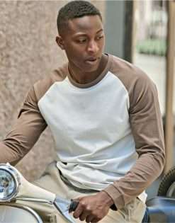 TJ1170 Tee Jays Unlabeled Baseball Tee